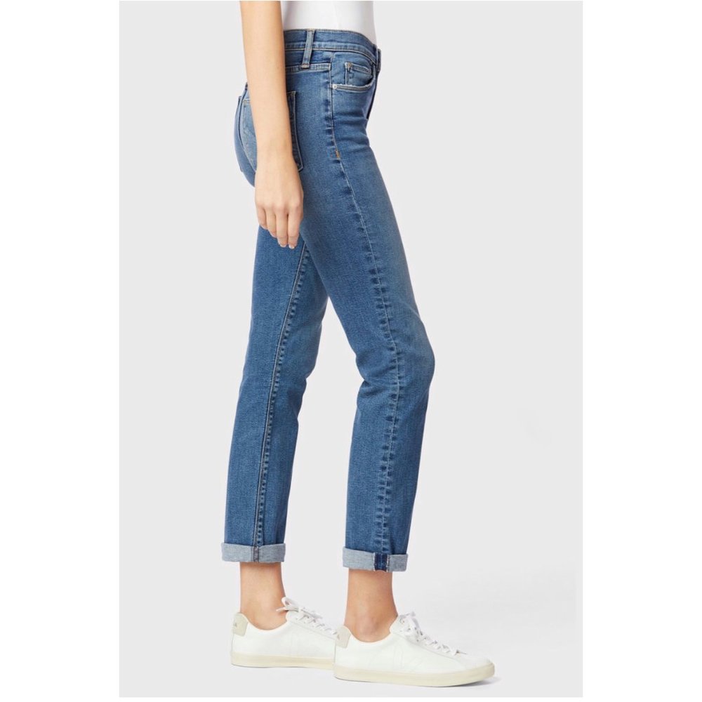 Hudson Nico Mid-Rise Slim Straight Crop Jeans 25 - Picture 6 of 12